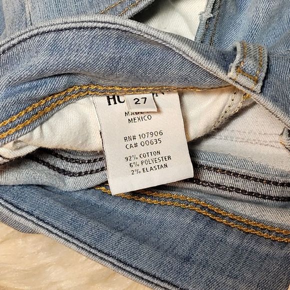 Hudson Ankle Ginny Straight w/Cuff Jeans, Women's 27 ~ NWOT - Picture 6 of 8